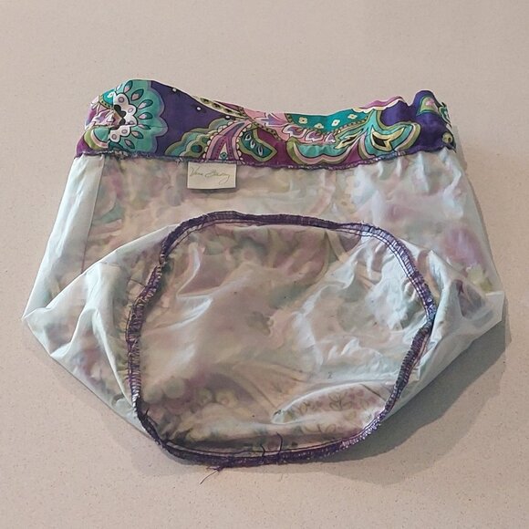 Vera Bradley Ditty Plastic Lined Cinch Bag in Heather Pattern - Picture 6 of 8